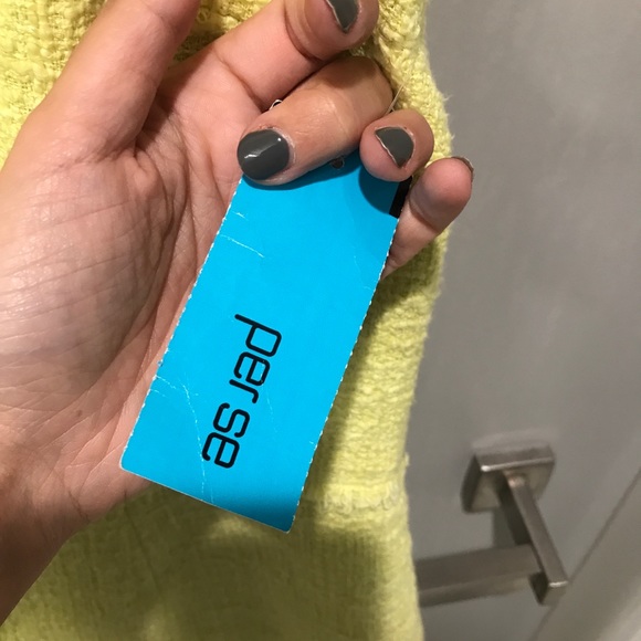 Per se Citron sleeveless summer tweed-like texture dress - Picture 4 of 13